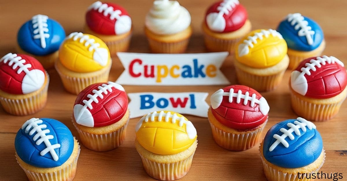 Cupcake Footballs