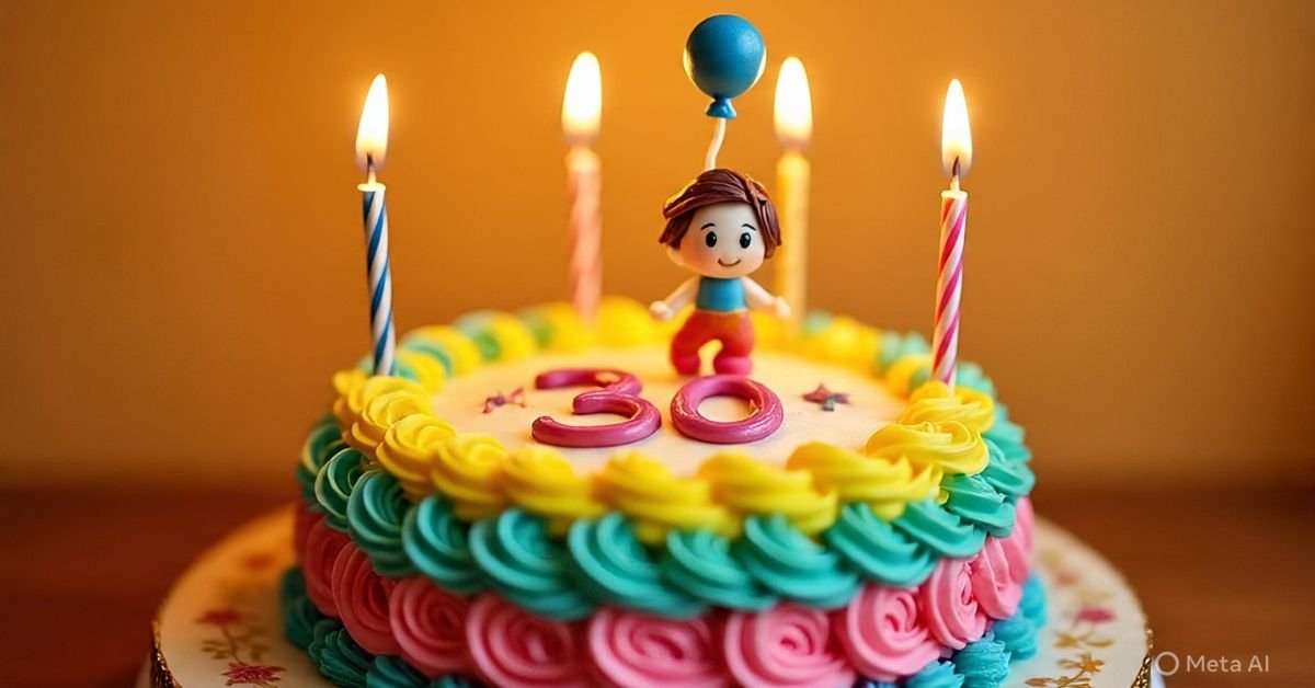DIY 30th Birthday Cake Ideas