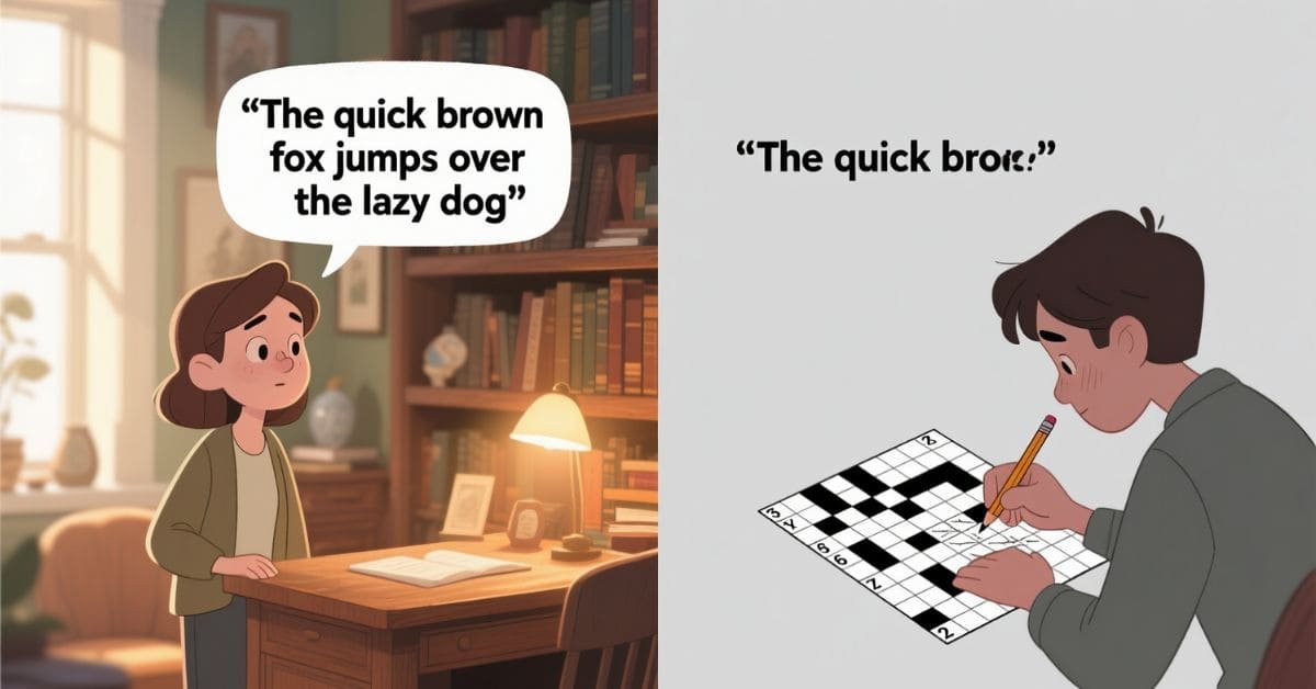 Difference Between Quoted and Non-Quoted Crossword Clues


