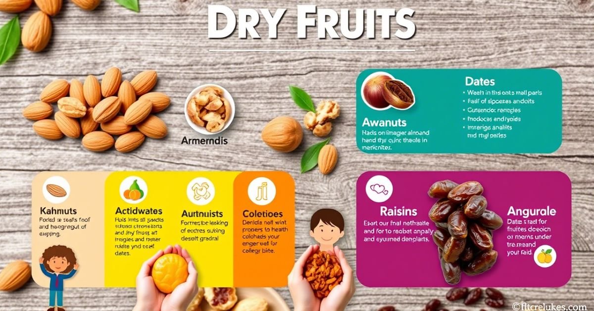 Dry Fruits Names and Their Health Benefits in Daily Use