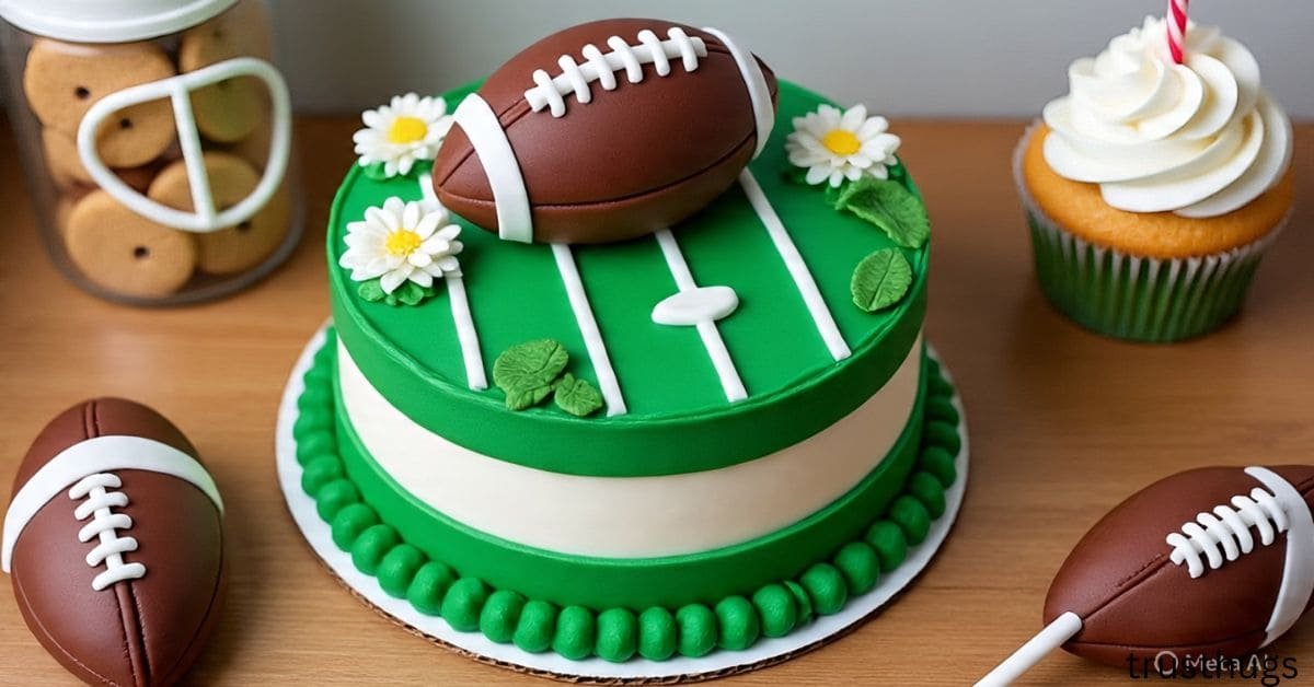 Football-Themed Cake Accessories and Extras