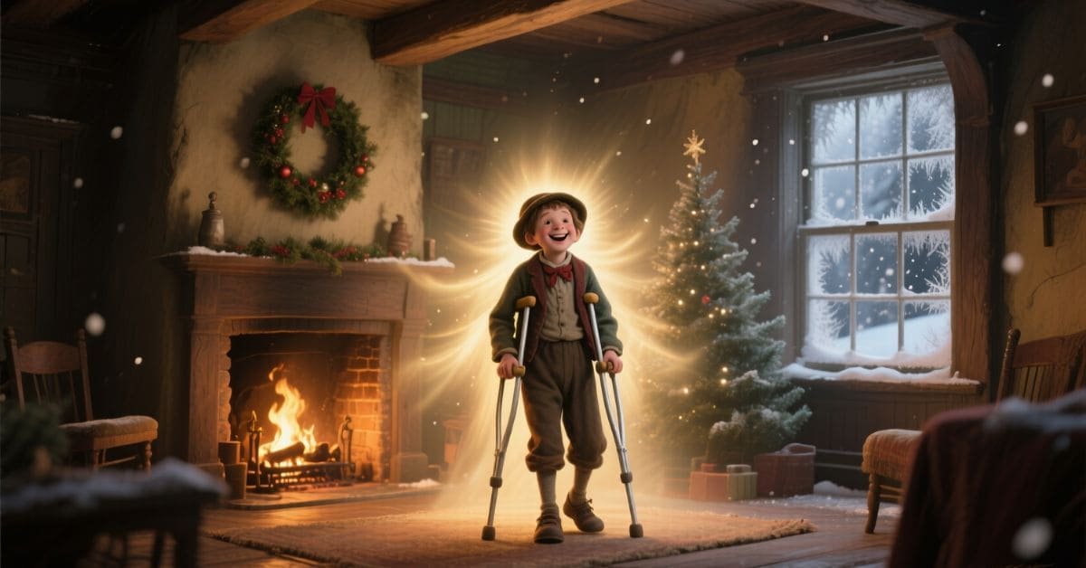 God bless us, everyone! – Tiny Tim’s Joy


