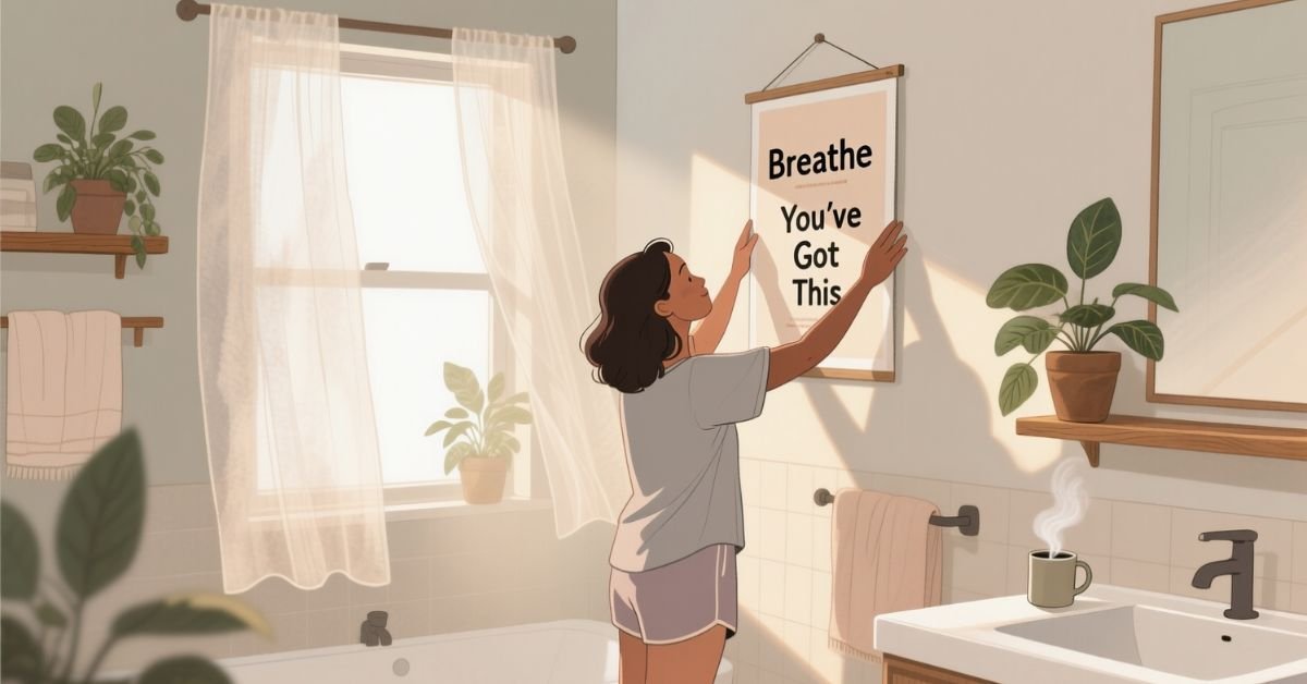 How to Create Your Own Bathroom Quotes


