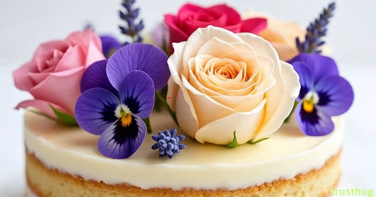 How to Prepare Edible Flowers for Cake Decoration
