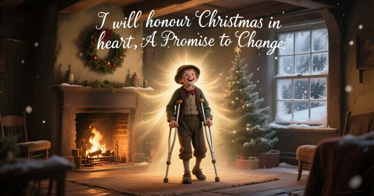 I will honour Christmas in my heart – A Promise to Change