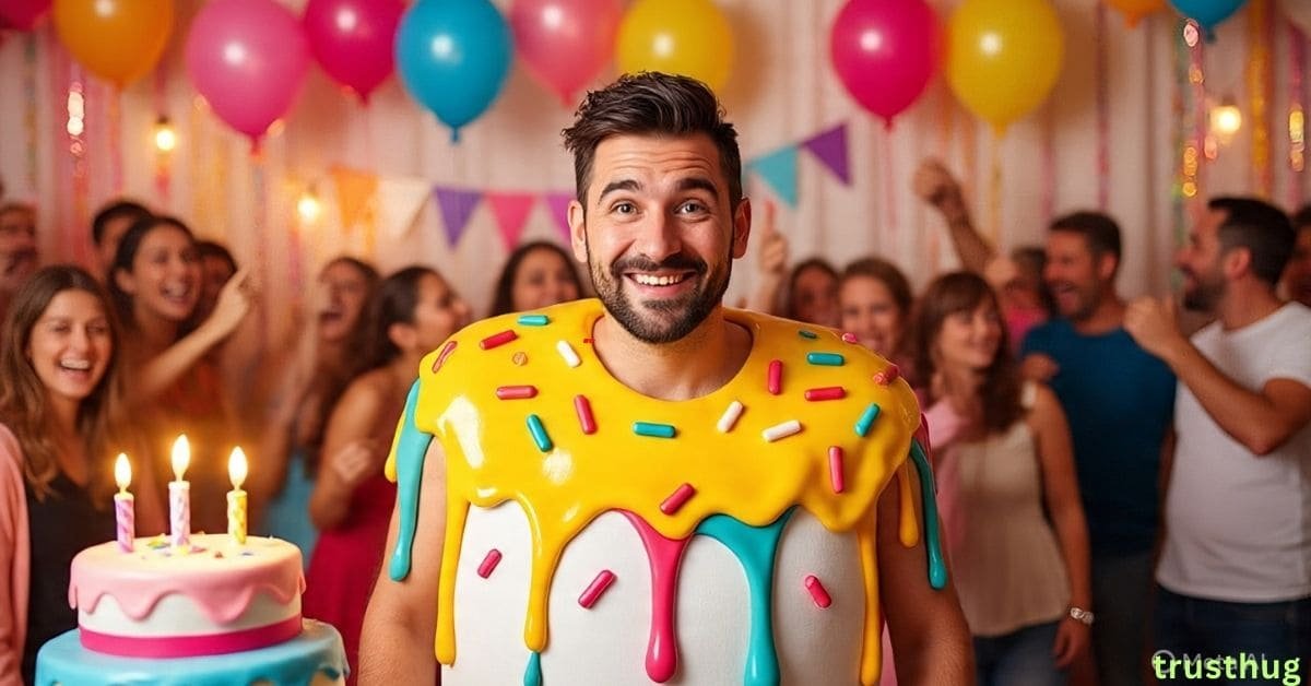 Man in Birthday Cake: A Growing Social Media Trend