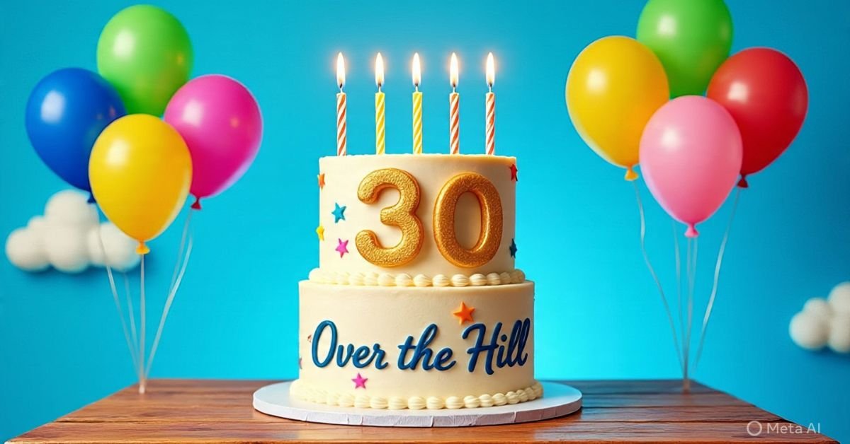 Ordering a Custom 30th Birthday Cake