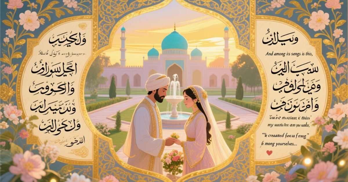 Quranic Verses That Describe Marriage


