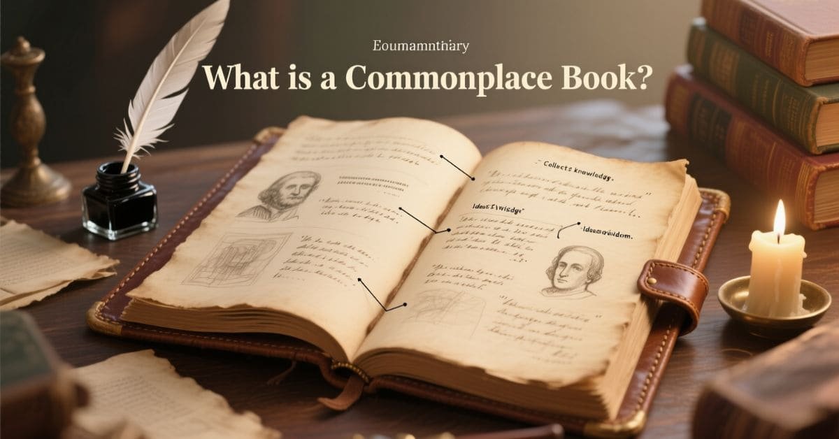 What is a Commonplace Book?


