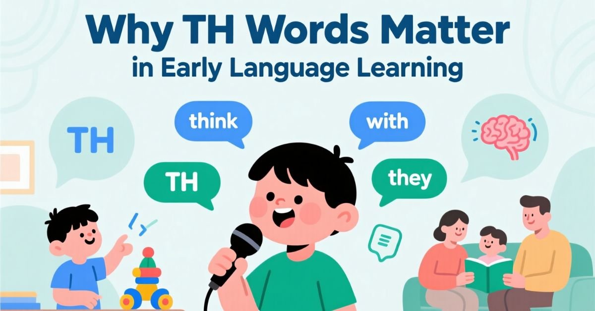 Why TH Words Matter in Early Language Learning Why TH Words Matter in Early Language Learning