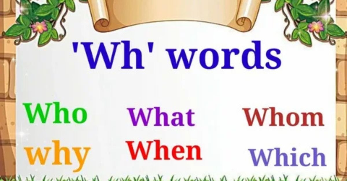 Why WH Words Are Important for Kids Why WH Words Are Important for Kids