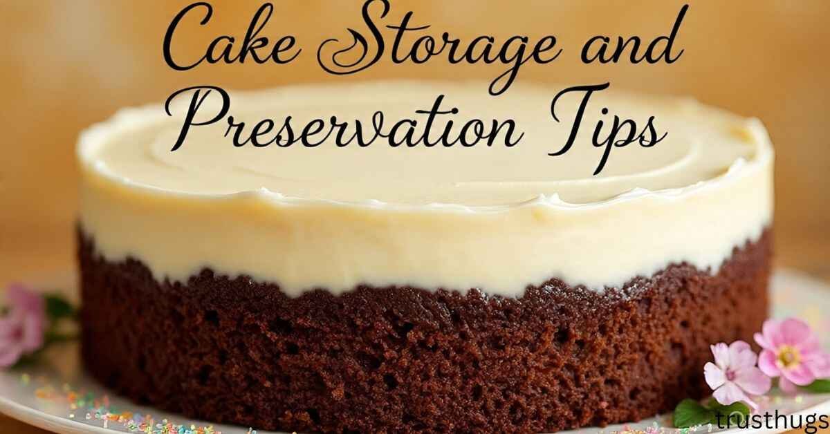 Cake Storage and Preservation Tips