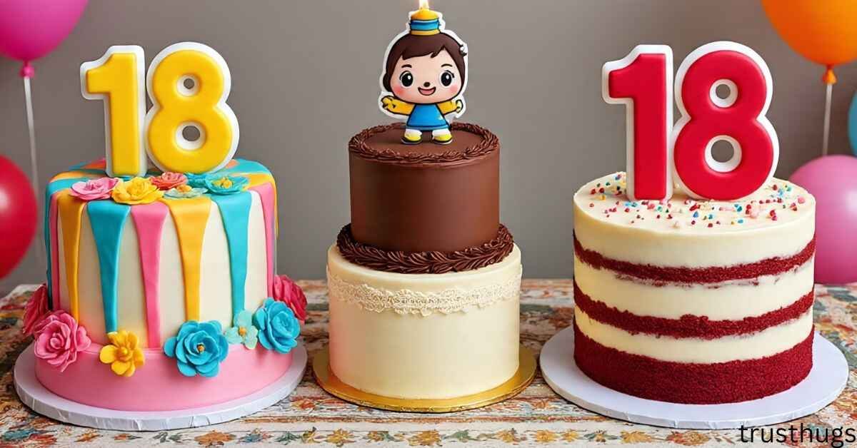 Creative Cake Designs for 18th Birthdays