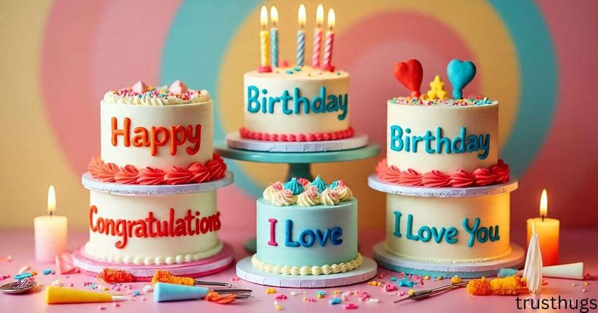 Custom Message Cakes