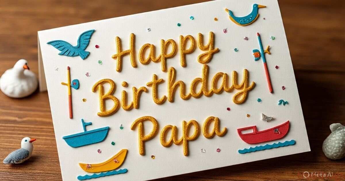 DIY Birthday Card Ideas for Papa
