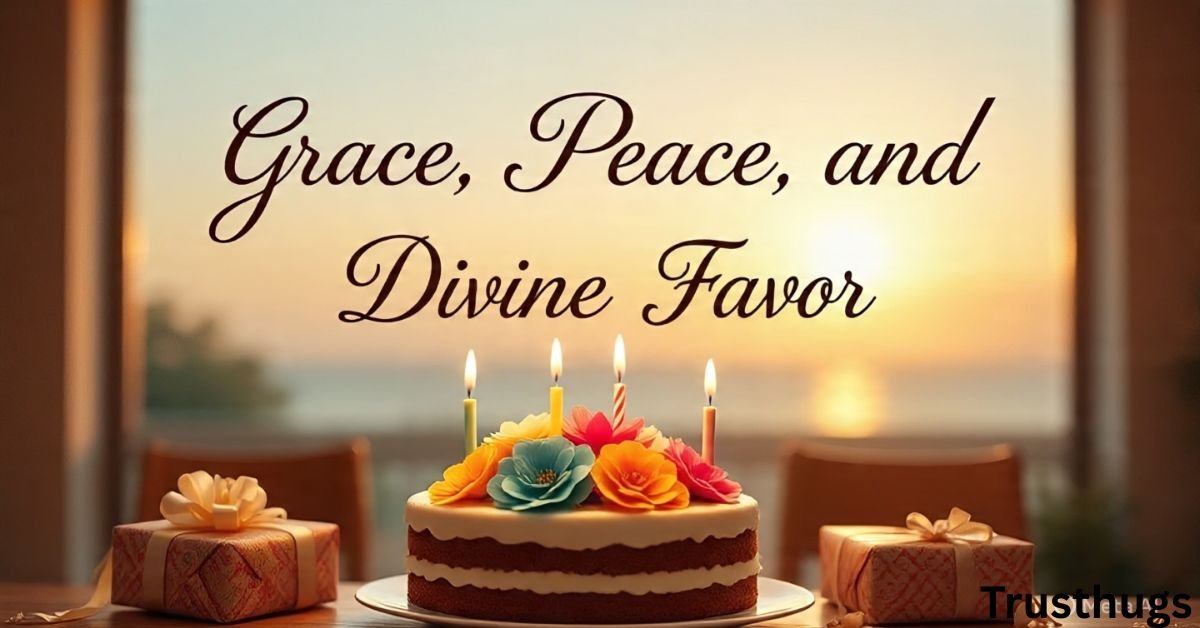 Grace, Peace, and Divine Favor on Your Birthday