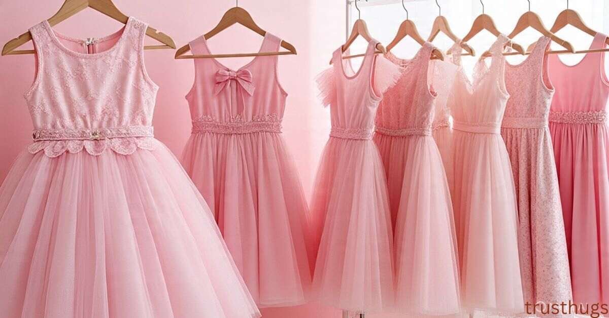 Pink Birthday Dresses for Different Age Groups