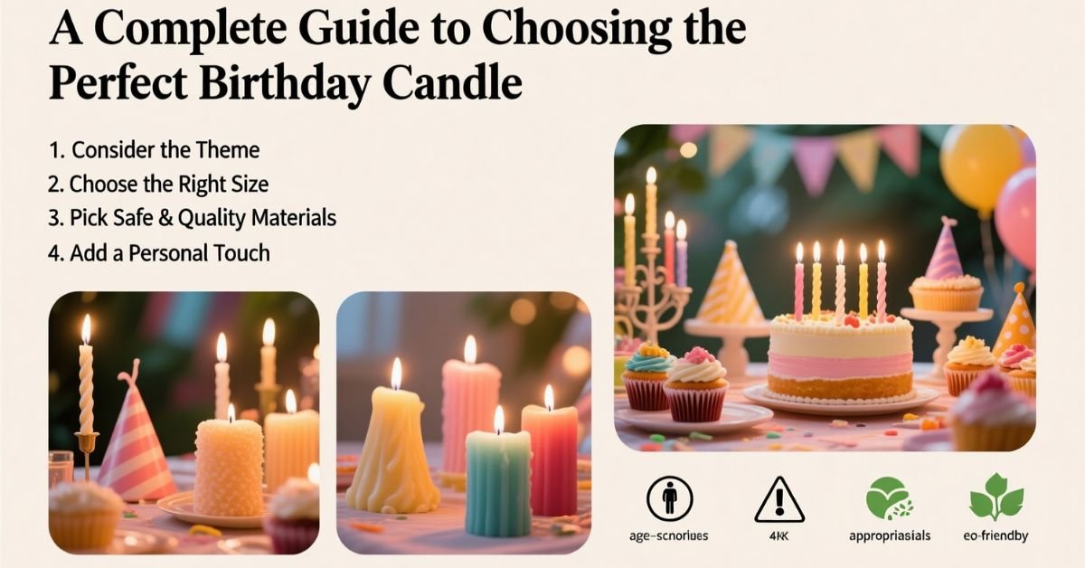 A Complete Guide to Choosing the Perfect Birthday Candle