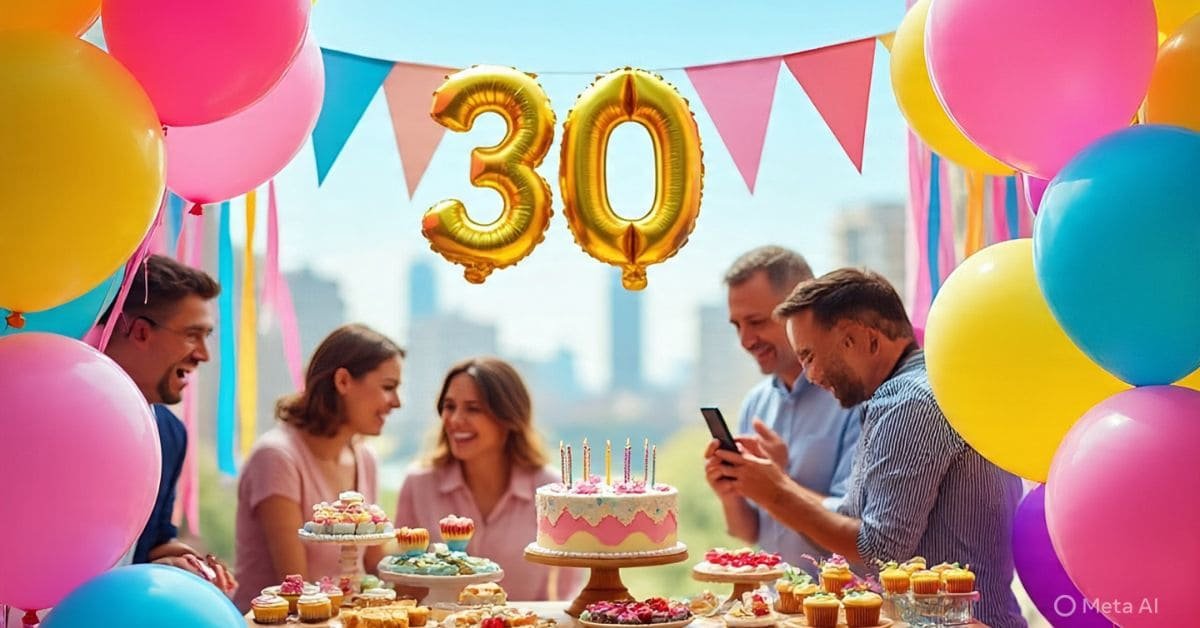 Creative 30th Birthday Decorations to Celebrate in Style