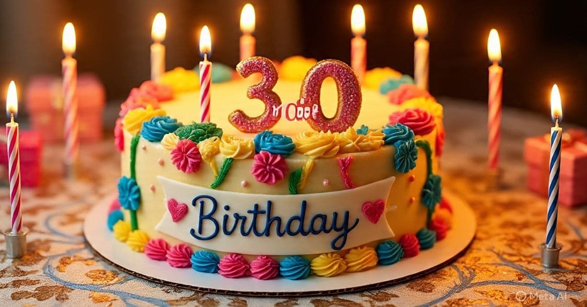 Delicious 30th Birthday Cake Ideas and Recipes for You