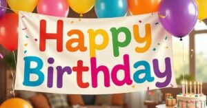 Happy Birthday Banner Design Ideas to Celebrate in Style