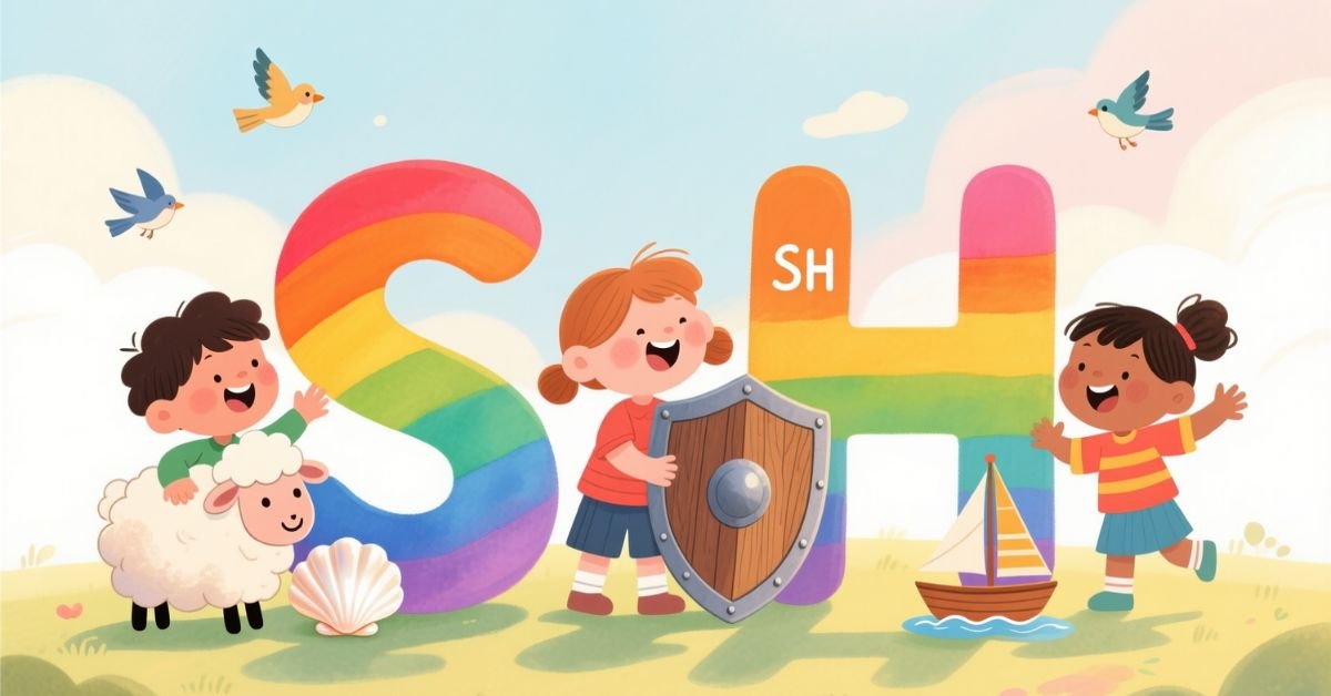 SH Words for Kids: Simple and Fun Vocabulary for Kids