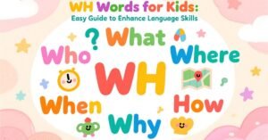 WH Words for Kids Easy Guide to Enhance Language Skills