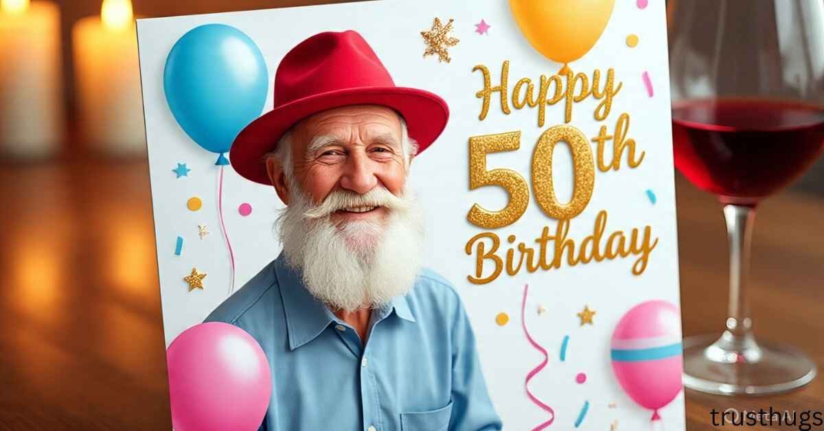 Creative 50th Birthday Card Ideas to Celebrate