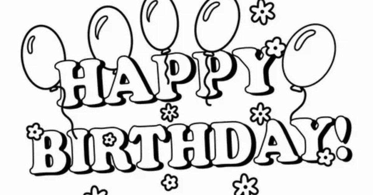 Fun Birthday Coloring Sheets for Kids to Enjoy