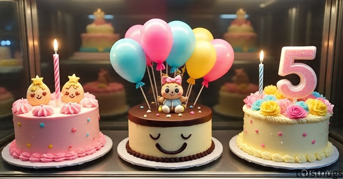 Girlish Birthday Cakes for Different Age Groups