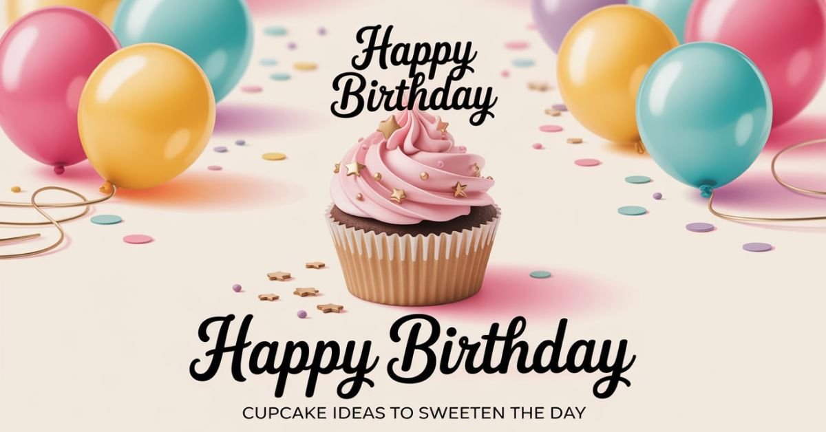 Happy Birthday Cupcake Ideas to Sweeten the Day