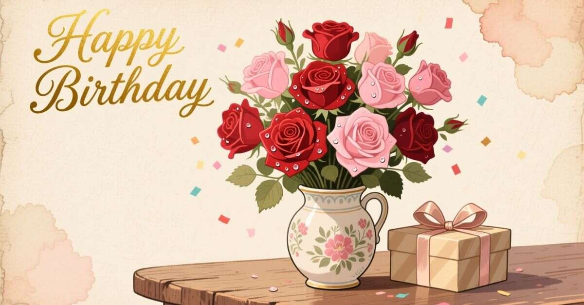 Happy Birthday Roses: Meaning and Gift Ideas
