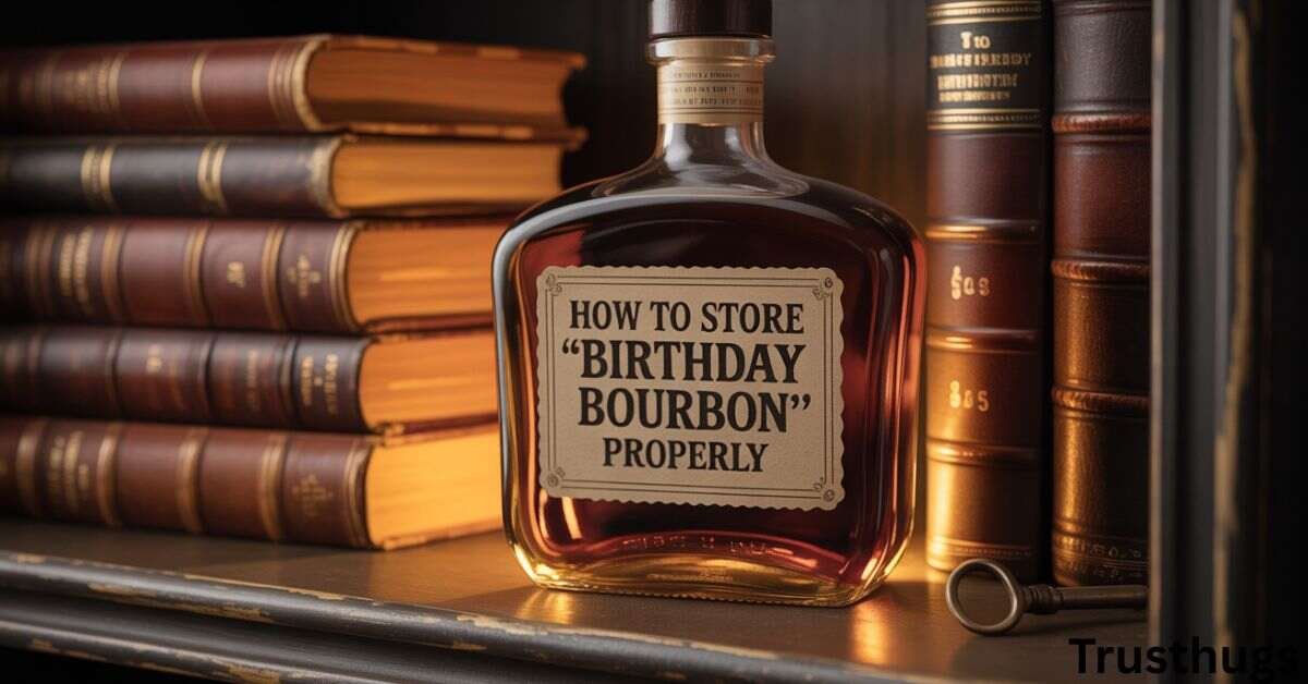 How to Store Birthday Bourbon Properly