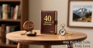 Unique 40th Birthday Gifts for Him That He’ll Truly Love